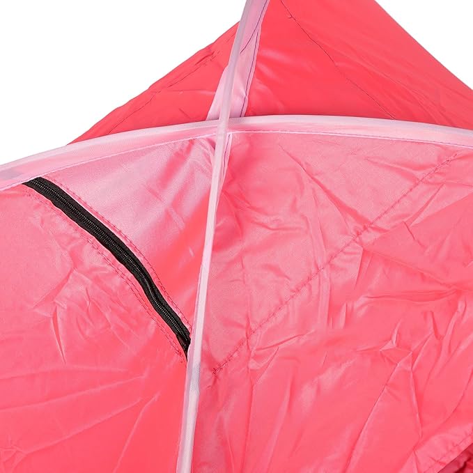 Instant Pop-Up Beach Tent Portable Sunshade Shelter Foldable Camping Hiking Tent with UV Protection Large Red for Travel and Picnic Outdoors