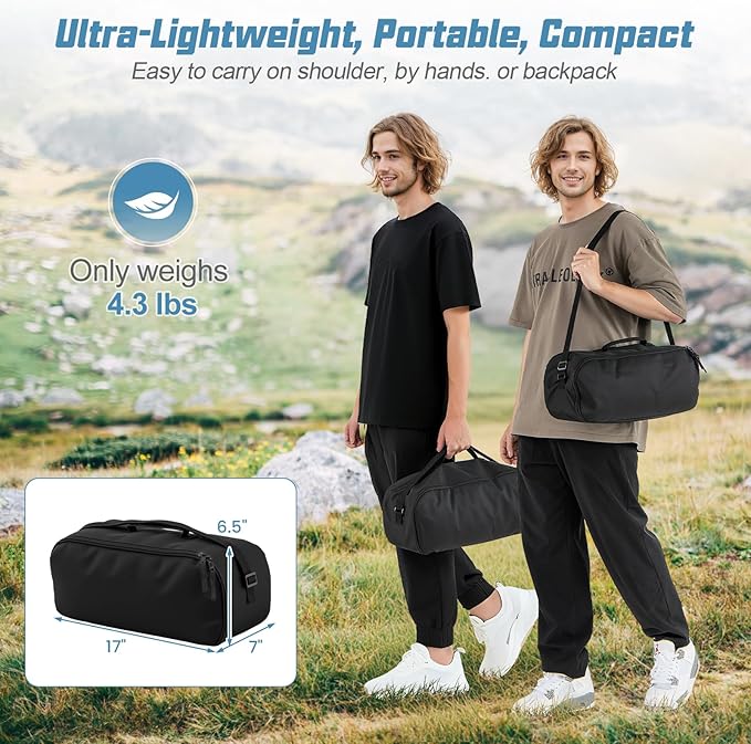 GYMAX Ultralight Camping Cot for Adults Portable Folding Camping Bed w/Side Pocket Carry Bag Compact Sleeping Cot for Outdoor Backpacking Travel Hiking Mountaineering Home Beach Supports 330 LBS