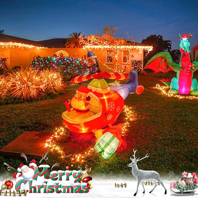JMEXSUSS 33ft 100 LED Orange Christmas Lights Battery Operated Christmas Lights Orange String Lights with Remote Indoor Outdoor Waterproof for Fall Xmas Decorations (Pack of 2)