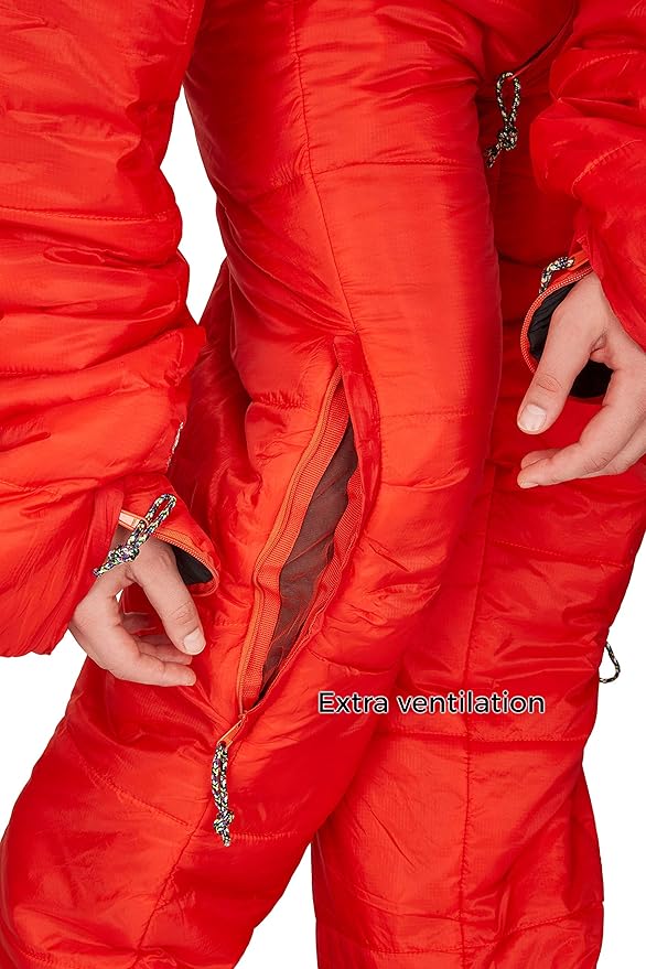 hygger – Original Sleeping Bag with Arms and Legs 3M Thinsulate Filling Makes it Warm Lightweight &amp Small in Pack Size