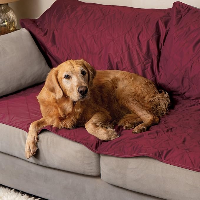 BRAWNTIDE Large Outdoor Waterproof Blanket - Extra Thick Fleece Warm Windproof Sandproof Quilted 82 x 55 Ideal for Beaches Picnics Camping Stadiums Dogs Car