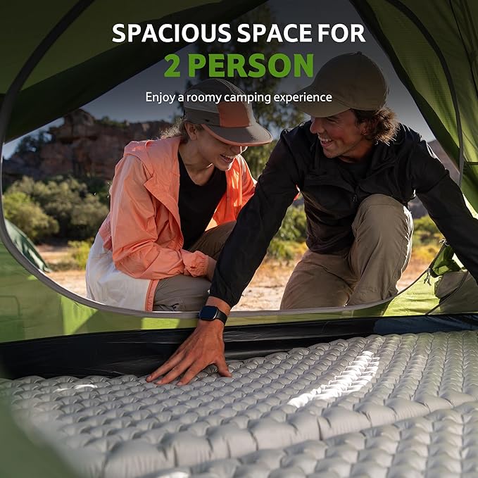 Naturehike Bleik 2-3 Person Camping Tent Waterproof Double Layer Lightweight Backpacking Tents for Camping