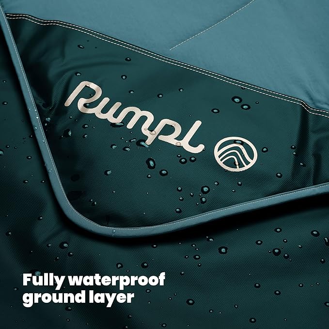 Rumpl Overland Mat – Waterproof Padded Ground Cover and Blanket Sage Green