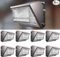 Lightdot 8Pack 200W LED Wall Pack Lights 100-277v Dusk to Dawn with Photocell 30000Lm(150Lm/W) 5000K IP65 Outdoor Exterior Lighting for WarehouseBuildingYardFactoryGarage ETL(Height:15~30ft)