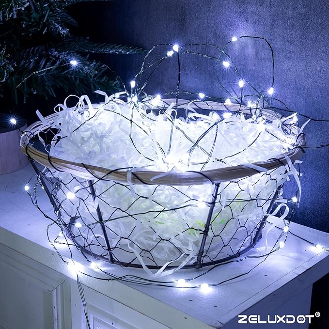 Fairy Lights Plug in660FT 2000LEDs Waterproof Led String Lights8 Modes Remote Twinkle Light for Outdoor Indoor Christmas Wedding Birthday Garden Party DecorationsGreen WireCool White