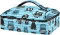 Casserole Carrier Cartoon MonstersInsulated Casserole Carrier for Hot or Cold Food Thermal Lunch Tote for Potluck Parties Picnic Beach Fits 9 x 13 Inches Baking Dish