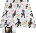 Outdoor Picnic BlanketPortable Sandproof Waterproof Picnic MatGalloping Horses Printed Camping Beach Mat for Sand and Wet Grass Hiking (Galloping Horses L)