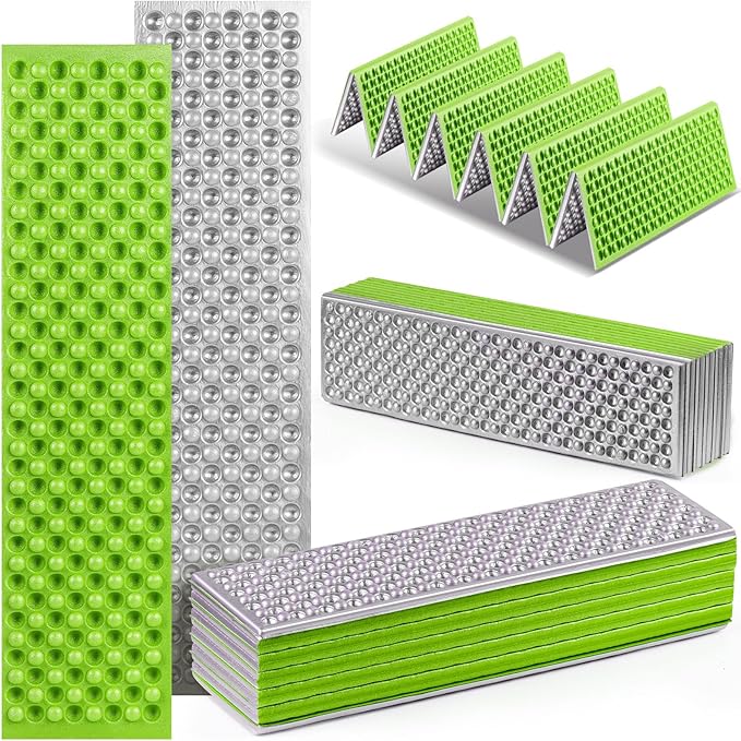 Foam Camping Pads for Sleeping Foldable Closed Cell Foam Camping Mattress Waterproof Outdoor Sleeping Mat for Ultralight Backpacking Thru-Hiking