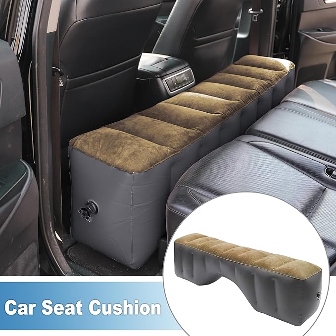 Car Mattress Sleeping Mat Comfortable Rear Seat Air Bed Gap Pad for Napping Travel