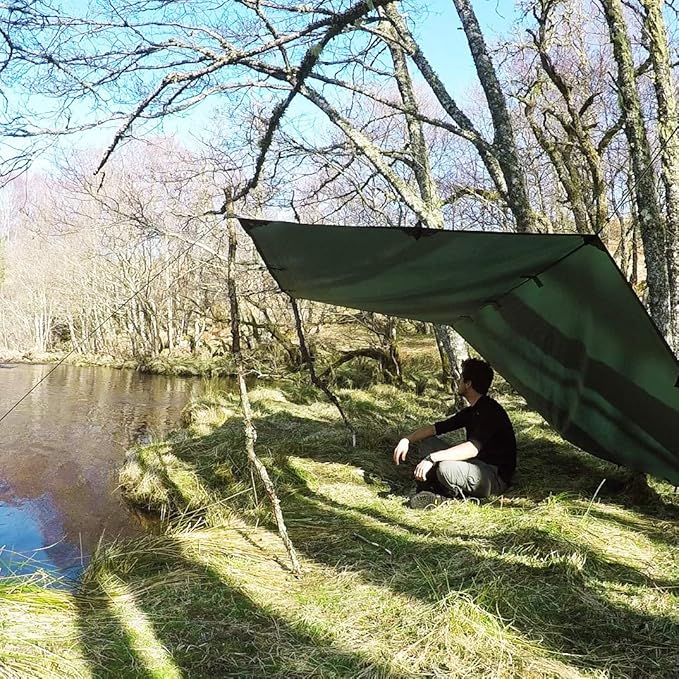 DD Hammocks - DD Tarp 3x3 - Olive Green: 10ft x 10ft