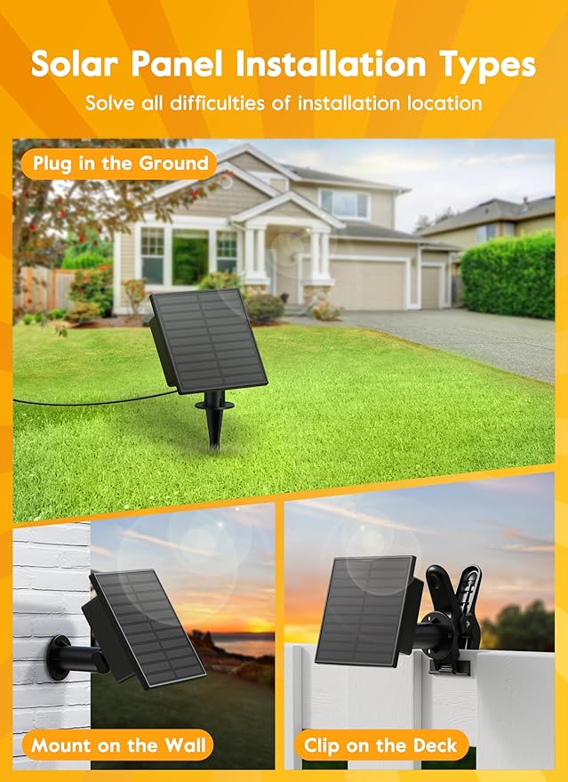 Brightown Solar String Lights Outdoor - 38FT Patio With Remote 16 Shatterproof LED Bulbs 3 Light Modes Waterproof Hanging Solar for Outside Backyard Party Decor