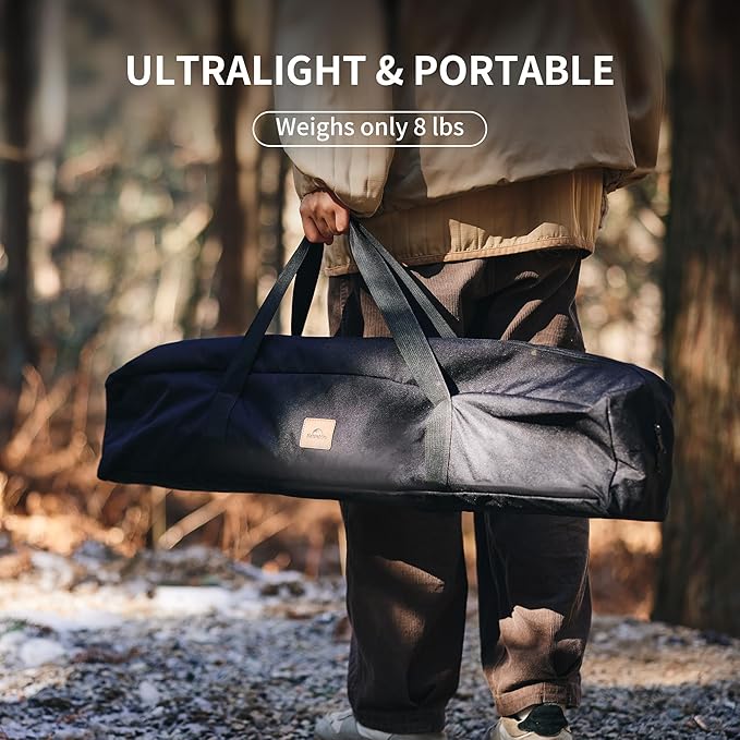 Naturehike Folding IGT Camping Table Portable IGT Cook System Ultralight Aluminum Camp Table for Outdoor Picnic Car RV Trip Patio Backyard BBQ