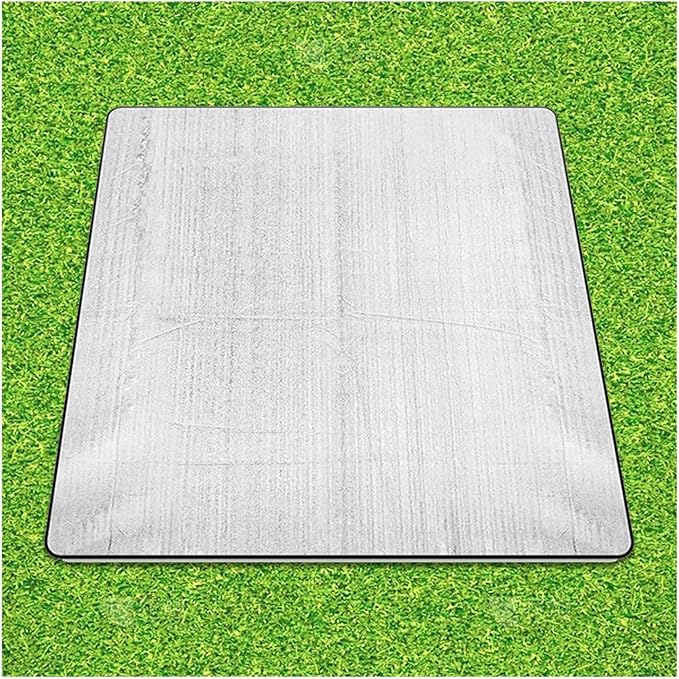 Aluminium Sleeping Mat Waterproof Camping Mat Moisture-Proof Aluminum Foil Mat Double-Sided Portable Picnic Pad with Storage Bag