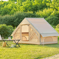 Dartmoor Inflatable Camping Tent 4-6 Person Air Glamping Tent with Pump Waterproof Blow Up Tent for Outdoor 4 Season Easy Setup Dual Doors Windows