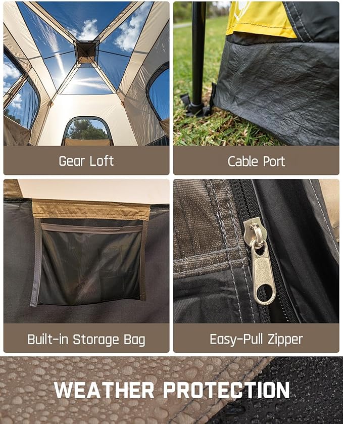 FanttikOutdoor Zeta C8 Pro Camping Tent &amp FanttikOutdoor Zeta V11 Pro Camping Table