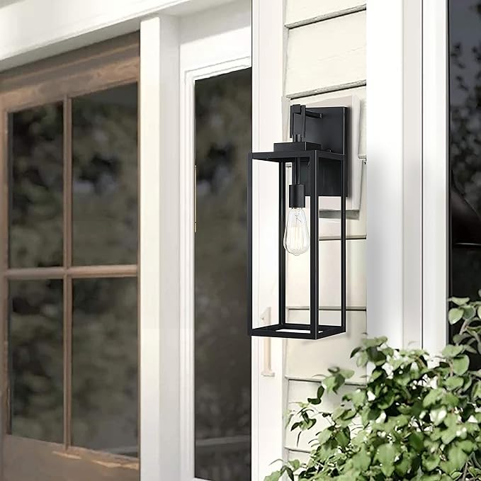 2 Pack 22 Large Size Outdoor Wall Sconce22 Inch Outdoor Wall Lantern Light for Garage Porch Light Extra Large Exterior Light Fixture for Porch Patio