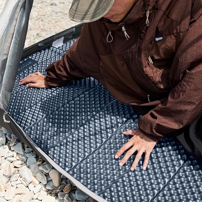 Naturehike Ultralight Foam Sleeping Pad - R1.8/R2.6/R3.0 Closed Cell Mattress Thick Portable Folding Mat for Backpacking Waterproof &amp Compact for Camping Hiking Travel and Car Camping