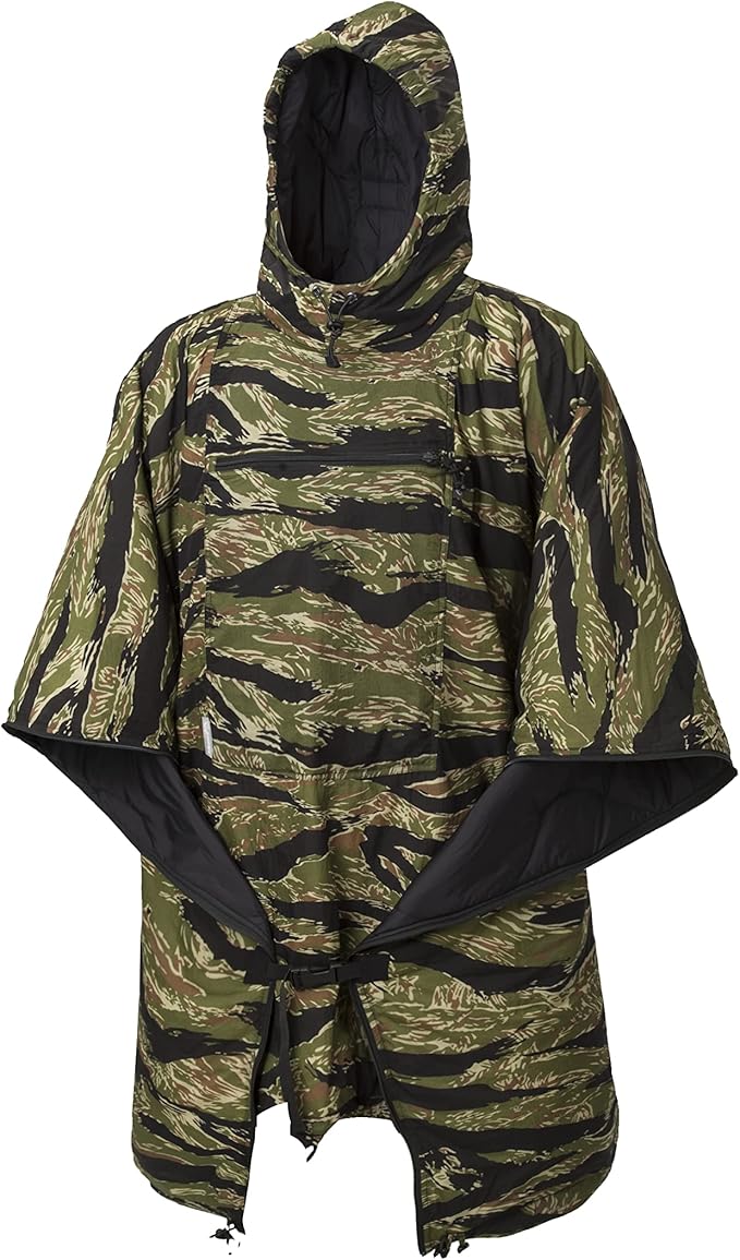 Helikon-Tex Swagman Roll Military Poncho - Multi-purpose Poncho &amp Emergency Poncho - Survival Gear - Woobie Blanket &amp Jacket