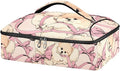 Casserole Carrier Adorable Dog PatternInsulated Casserole Carrier for Hot or Cold Food Thermal Lunch Tote for Potluck Parties Picnic Beach Fits 9 x 13 Inches Baking Dish