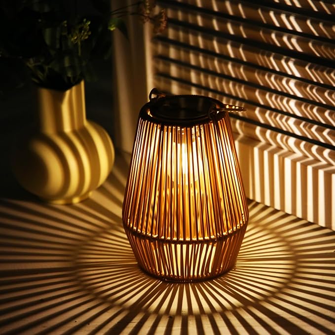 Solar Lanterns KagoLing Solar Lanterns Outdoor Waterproof Hanging Solar Lights Outdoor Waterproof Solar Lamp Lights for Outside GardenYardPatioPorchTreesLawnPathway Decor Gifts for Women Mom