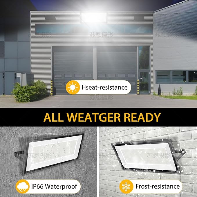 800W 2pack LED Flood Lights3700 watt Equivalent 89500LM Super Bright Outdoor LED Arena Lights 100-277V IP65 Waterproof 5000K Daylight Commercial Lighting for StadiumBackyard Parking lot etc