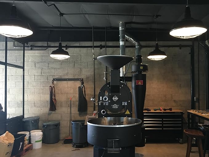 Steel Lighting Co. Manhattan Warehouse Light | Ceiling Mounted Pendant | 20 inch Dome | Flush Mount | Large Steel Barn Light Made in America | Green Exterior/White Interior