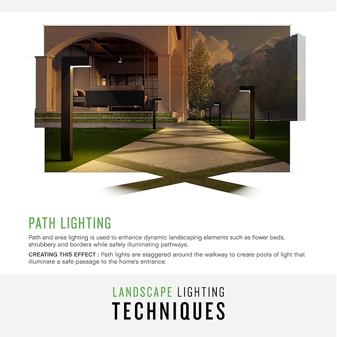 Hinkley Atlantis 12V Large Square Landscape Bollard Aluminum Etched Glass Lens Modern LED Bulb Included Bronze Finish
