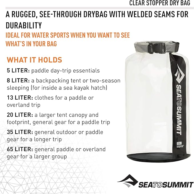 Sea to Summit Clear Stopper Dry Bag 8 Liter