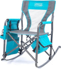 Creative Outdoor Collapsible Folding Rocking Director Chair | Camping Picnic Beach &amp Patio