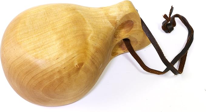Nordic Art Store Kuksa Wooden Drinking Cup 16 for Hiking Camping Kitchen Outdoor