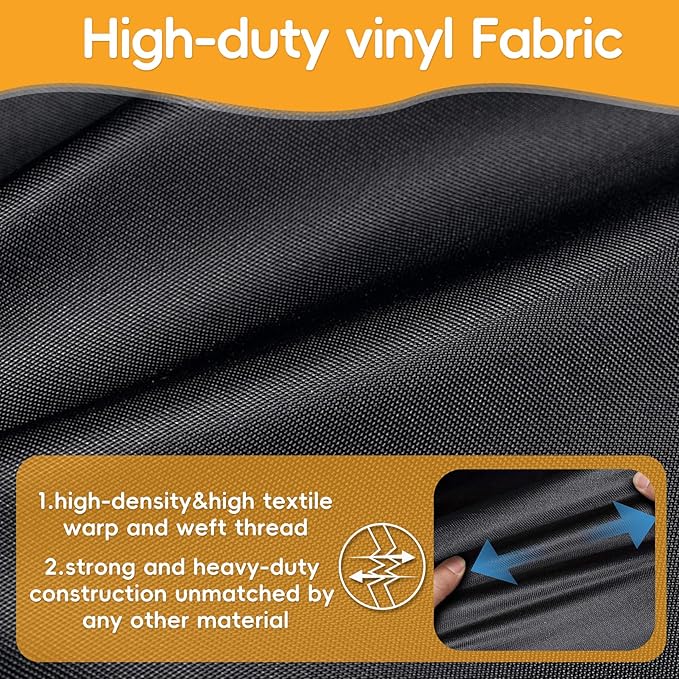 Grill Cover for for Royal Gourmet GB4000 GB4000F 45 inch 600D Heavy Duty Cover CR4014 Durable Outdoor BBQ Waterproof Grill Cover
