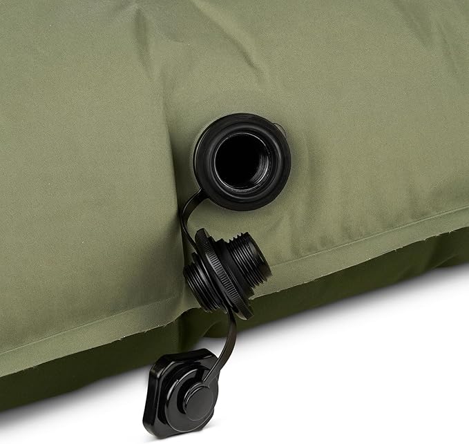 Kelty Kush Queen Air Bed W/Battery-Powered Pump PVC-Free Queen Air Mattress Comfy and Plush 6-inch Pad Carry Bag Included - Indoor/Outdoor Camping Air Bed