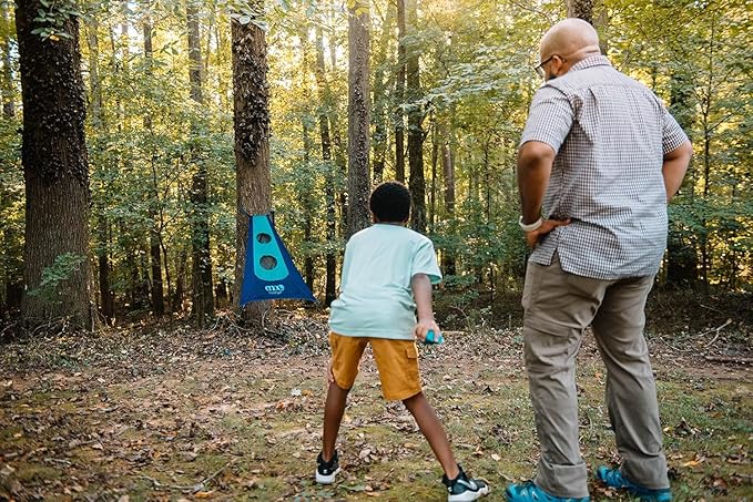 ENO - TrailFlyer Outdoor Game - Outdoor Accessories for Hiking Camping Beach and Festivals - Navy/Seafoam