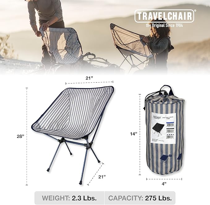 TravelChair C-Series Joey Chair Compact Stripe