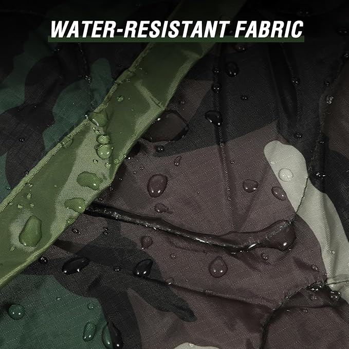 REDCAMP Military Camping Blanket Water-Resistant Thermal Poncho Liner Lightweight Insulated Outdoor Blanket for Hiking Camping with Compression Carry Bag