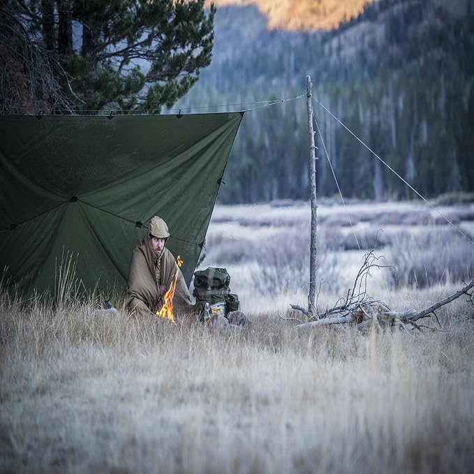 Helikon-Tex Supertarp Pencott Wildwood Bushcraft Line
