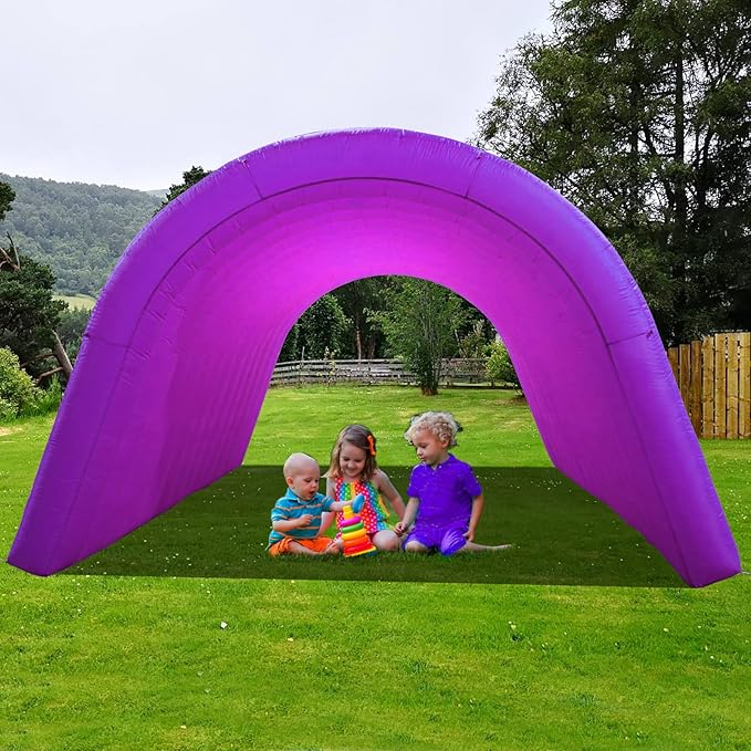 Inflatable Tunnel Sports Tunnel Entrance with Blower Football Tunnel Tent Entryway for Business Advertise Party Exhibition Promotion StreetShopSupermarketSchool