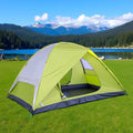 4-6 Person Dome Camping Tent Family Camping Tent 83x106 inches Waterproof Oxford Flooring for Fishing Outdoor Camping Hiking Study Tours Summer Camps.