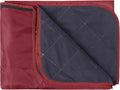REDCAMP Large Waterproof Stadium Blanket for Cold Weather Soft Warm Fleece Camping Blanket Windproof for Outdoor Sports Red