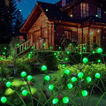 Solar Garden Lights Outdoor 4 Pack 24LED Waterproof Solar Powered Lights for Yard Pathway Patio Swaying Lawn Decor as Gardening Gifts for Women Holiday(4 Pack Green)