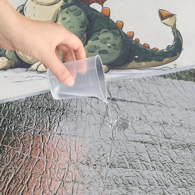 OTVEE Outdoor Picnic Blanket Dragon Hello Circular Mat Moisture-Proof Pad Camping Beach Blankets Foldable Waterproof Sand Mat Hiking Travel 58.2X58.2