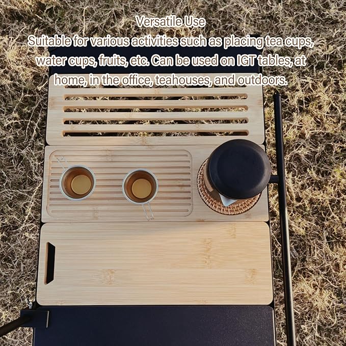 Camping Table Unit Board Portable Camping Table Board Versatile Top for Outdoor Travel Office (Chopping Board)