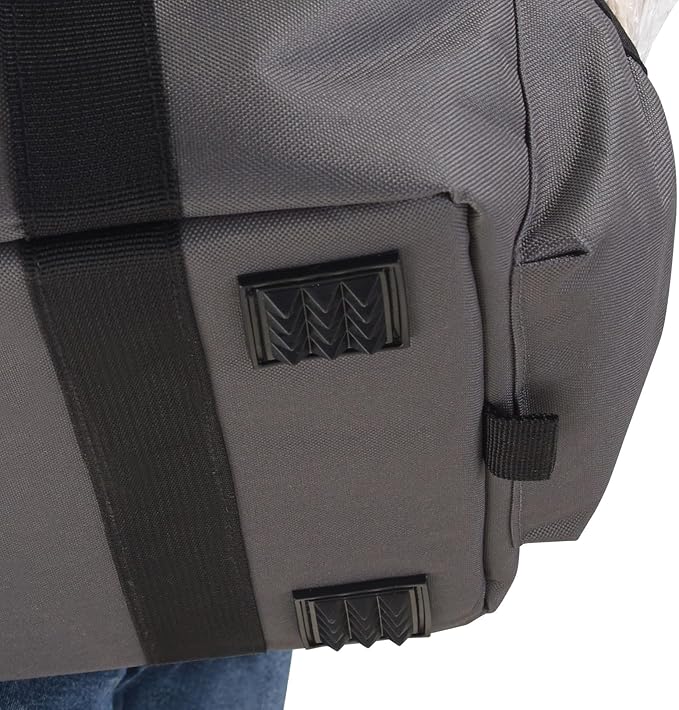 Winco Insulated Food Delivery/Catering Bag Large Gray
