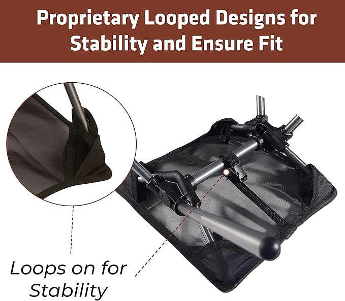 TREKOLOGY Ultralight Camping Chair &amp Sand Mat Bundle - Lightweight Folding Chair with Carry Bag Compact Sand Mat for Outdoor Activities Perfect for Beach Hiking and Camping