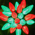 Minetom 147 FT 200 LED C9 LED Christmas Lights Outdoor - Plug in Fairy Lights with Timer &amp 8 Modes Waterproof Commercial Grade Extendable for Indoor Outdoor Roofline Patio Yard Xmas Red and Gree