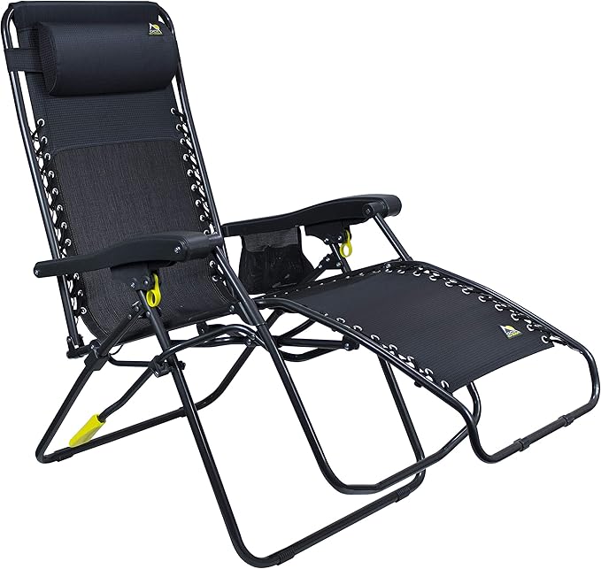 GCI Outdoor FreeForm Zero Gravity Chair Black