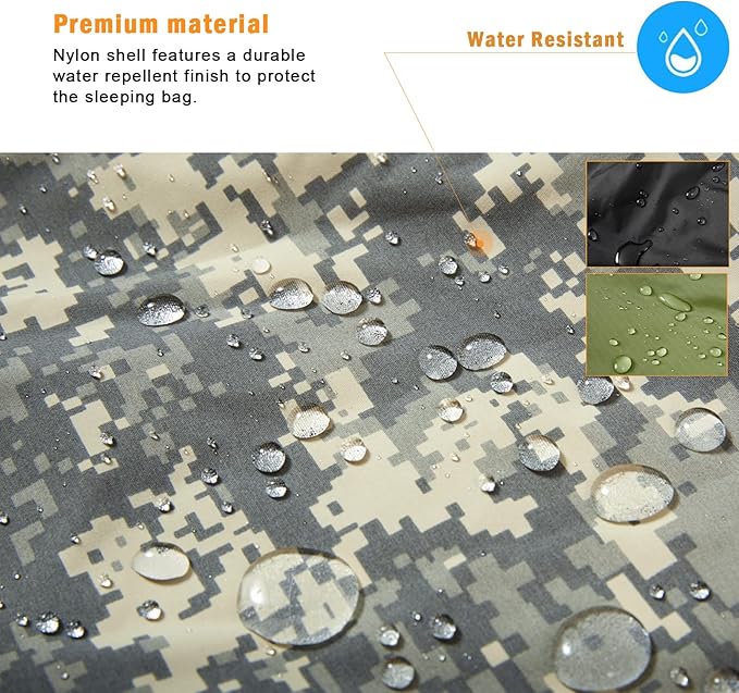 Akmax.cn Bivy Cover Sack for Military Army Modular Sleeping System Waterproof Outer Shell for Sleeping Bag Minimalist Stealth Shelter