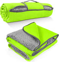 Tirrinia Waterproof Outdoor Blanket with Sherpa Lining Windproof Triple Layers Warm Comfy Foldable for Camping Stadium Beach Picnic Grass Concerts Car Dog 51''X 59'' &amp 59''X 80''