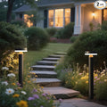 20 Solar Landscape Lights - Outdoor Solar Lights for Yard - PIR Sensor &amp Two Light Modes - 50lm &amp 400lm - Rechargeable Battery Last Up to 55 Hours - 3000K - IP44 Weather Resistant - 2 Pack
