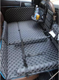 TXGJWRA Foldable Car Mattress Mattress Pads Camping Mattress Travel for Sleeping Non-Inflatable Double-Sided Folding MattressBackseat Air Mattress for Truck SUV UniversalC(咖啡色)